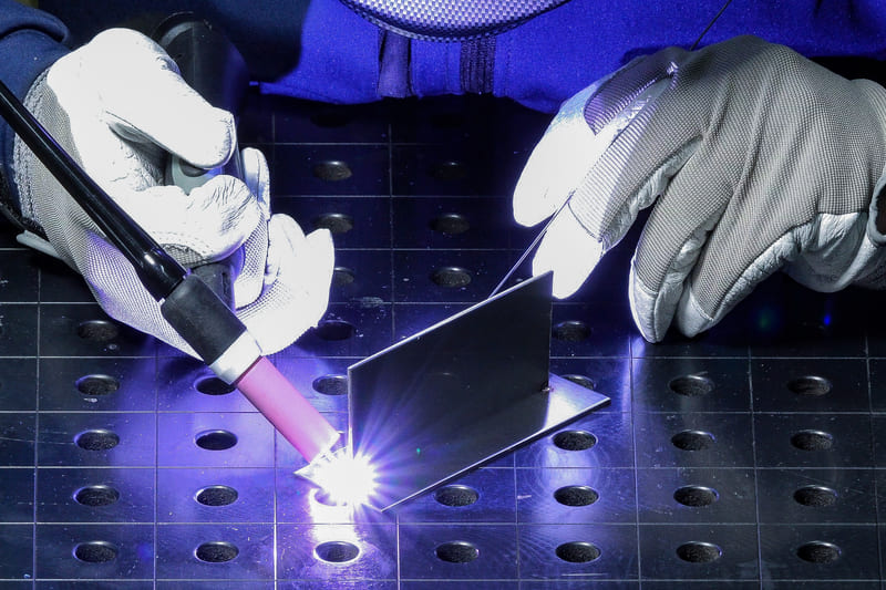 Curso de soldadura TIG en acero inoxidable milimétrico