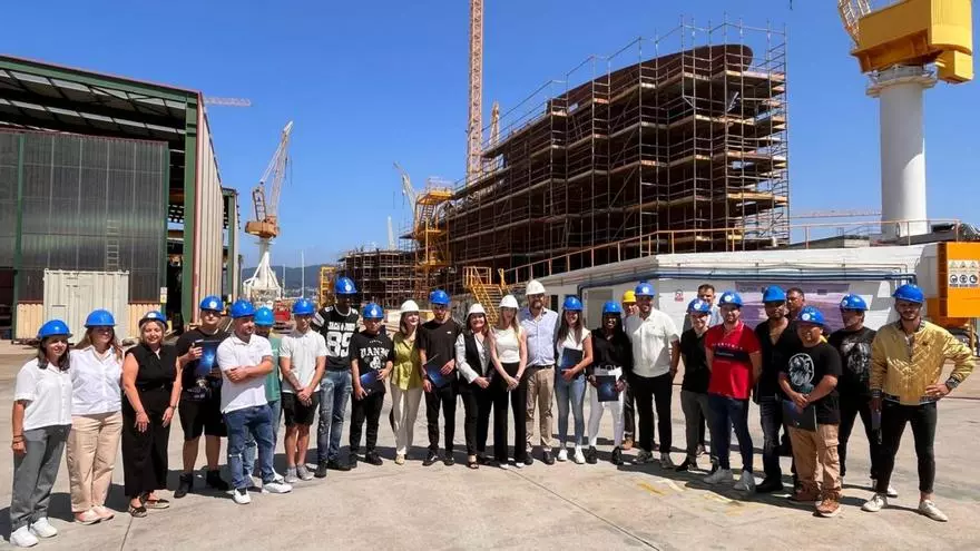Soldadores para el futuro naval